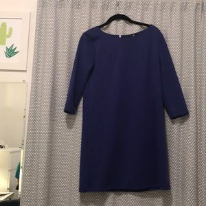 H&M 3/4 Sleeves Blue Dress Size Small